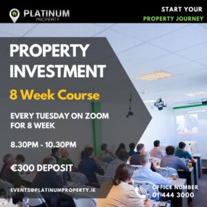 Platinum University Online Property Investing Training €300 Deposit